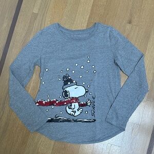 Snoopy & Charlie Brown winter shirt